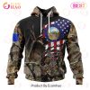 Nebraska Special Camo Realtree Hunting 3D Hoodie