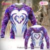 Heart Shape Dear Horns Pink Camouflage Hunting APPARELS 3D Hoodie