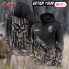 Personalized UA Hunting Skull Flag Men 3D Hoodie