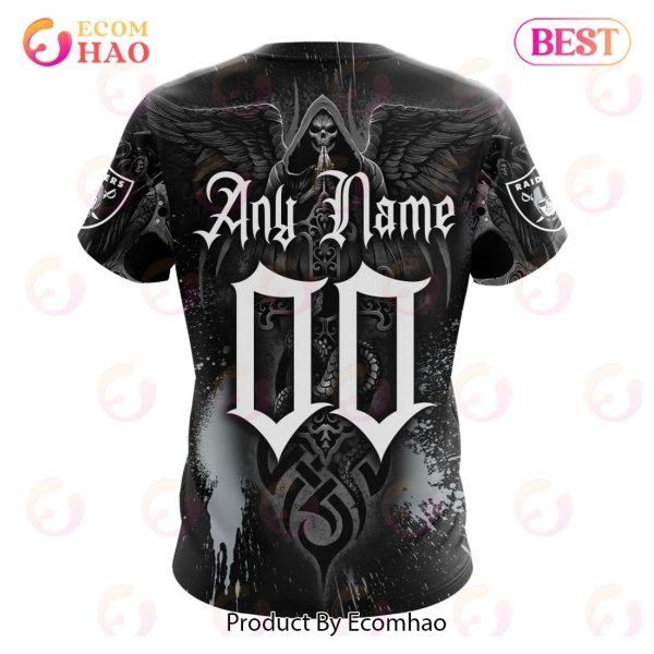 Best NFL Las Vegas Raiders Special Design With Skull Art 3D Hoodie Limited Edition