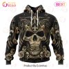 Best NFL New England Patriots Special Design With Skull Art 3D Hoodie Limited Edition