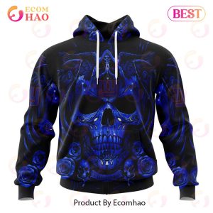 Best NFL New York Giants Special Design With Skull Art 3D Hoodie Limited Edition