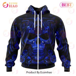 Best NFL New York Giants Special Design With Skull Art 3D Hoodie Limited Edition