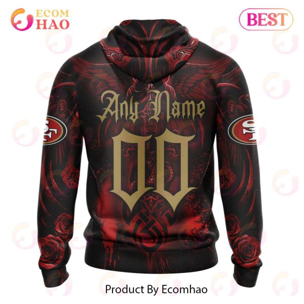 Best NFL San Francisco 49ers Special Design With Skull Art 3D Hoodie Limited Edition