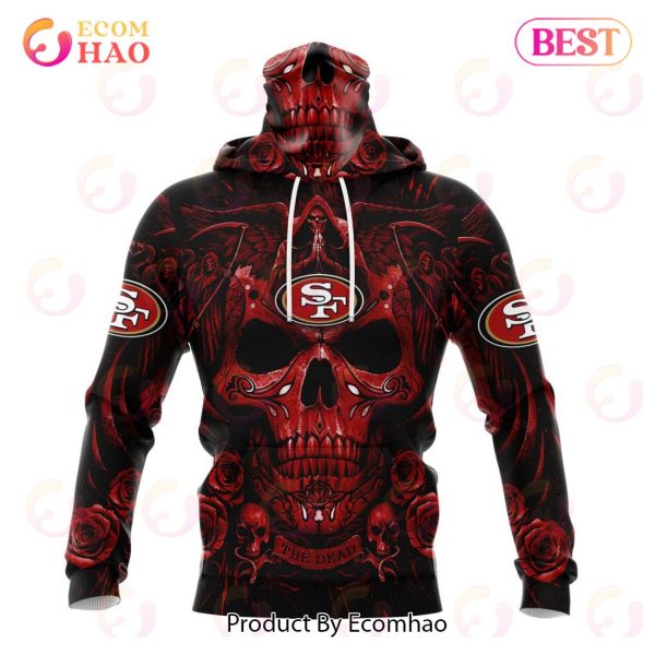 Best NFL San Francisco 49ers Special Design With Skull Art 3D Hoodie Limited Edition