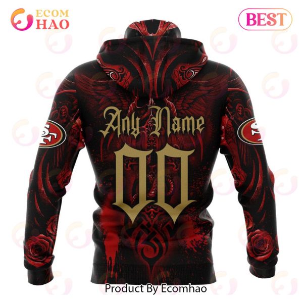Best NFL San Francisco 49ers Special Design With Skull Art 3D Hoodie Limited Edition