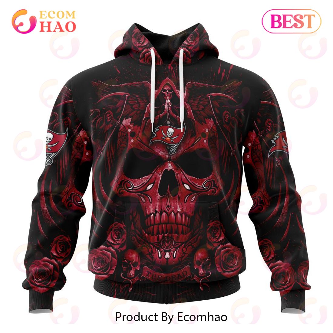 Best NFL Washington Commanders Special Design With Skull Art 3D Hoodie Limited Edition