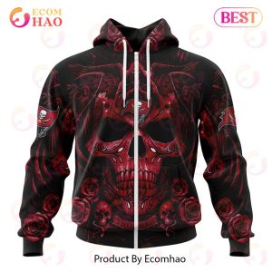 Best NFL Tampa Bay Buccaneers Special Design With Skull Art 3D Hoodie Limited Edition
