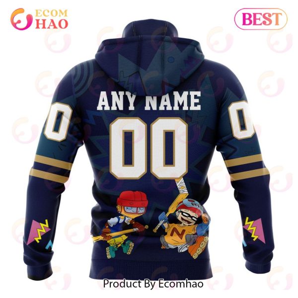 NHL Anaheim Ducks Specialized For Rocket Power 3D Hoodie