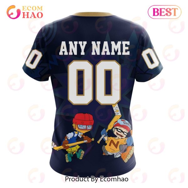 NHL Anaheim Ducks Specialized For Rocket Power 3D Hoodie
