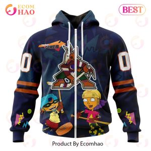 NHL Arizona Coyotes Specialized For Rocket Power 3D Hoodie