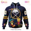 NHL Boston Bruins Specialized For Rocket Power 3D Hoodie