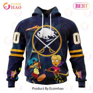 NHL Buffalo Sabres Specialized For Rocket Power 3D Hoodie
