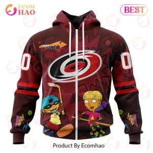 NHL Carolina Hurricanes Specialized For Rocket Power 3D Hoodie