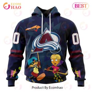 NHL Colorado Avalanche Specialized For Rocket Power 3D Hoodie