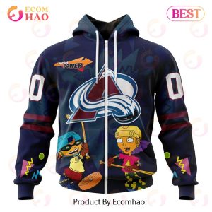 NHL Colorado Avalanche Specialized For Rocket Power 3D Hoodie