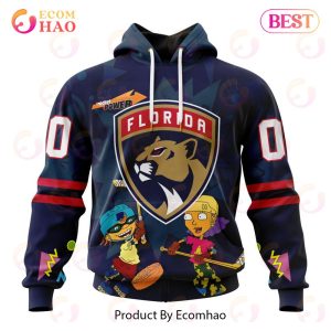 NHL Florida Panthers Specialized For Rocket Power 3D Hoodie