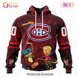 NHL Montreal Canadiens Specialized For Rocket Power 3D Hoodie