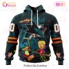 NHL Pittsburgh Penguins Specialized For Rocket Power 3D Hoodie