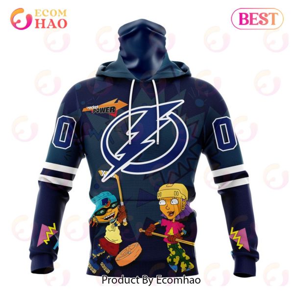 NHL Tampa Bay Lightning Specialized For Rocket Power 3D Hoodie