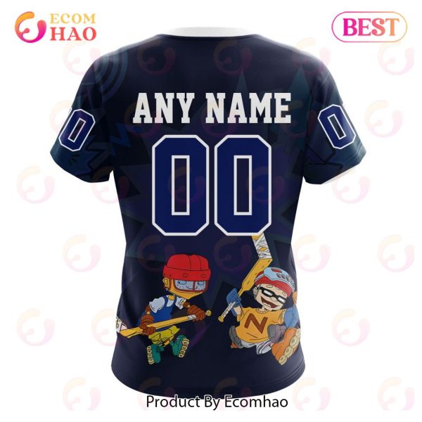 NHL Tampa Bay Lightning Specialized For Rocket Power 3D Hoodie