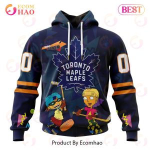 NHL Toronto Maple Leafs Specialized For Rocket Power 3D Hoodie