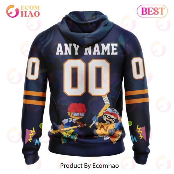 NHL Toronto Maple Leafs Specialized For Rocket Power 3D Hoodie