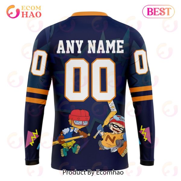NHL Toronto Maple Leafs Specialized For Rocket Power 3D Hoodie