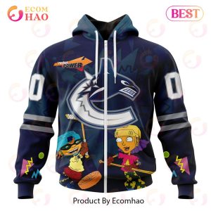 NHL Vancouver Canucks Specialized For Rocket Power 3D Hoodie
