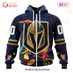 NHL Vegas Golden Knights Specialized For Rocket Power 3D Hoodie