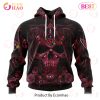 Best NFL Baltimore Ravens Special Design With Skull Art 3D Hoodie Limited Edition