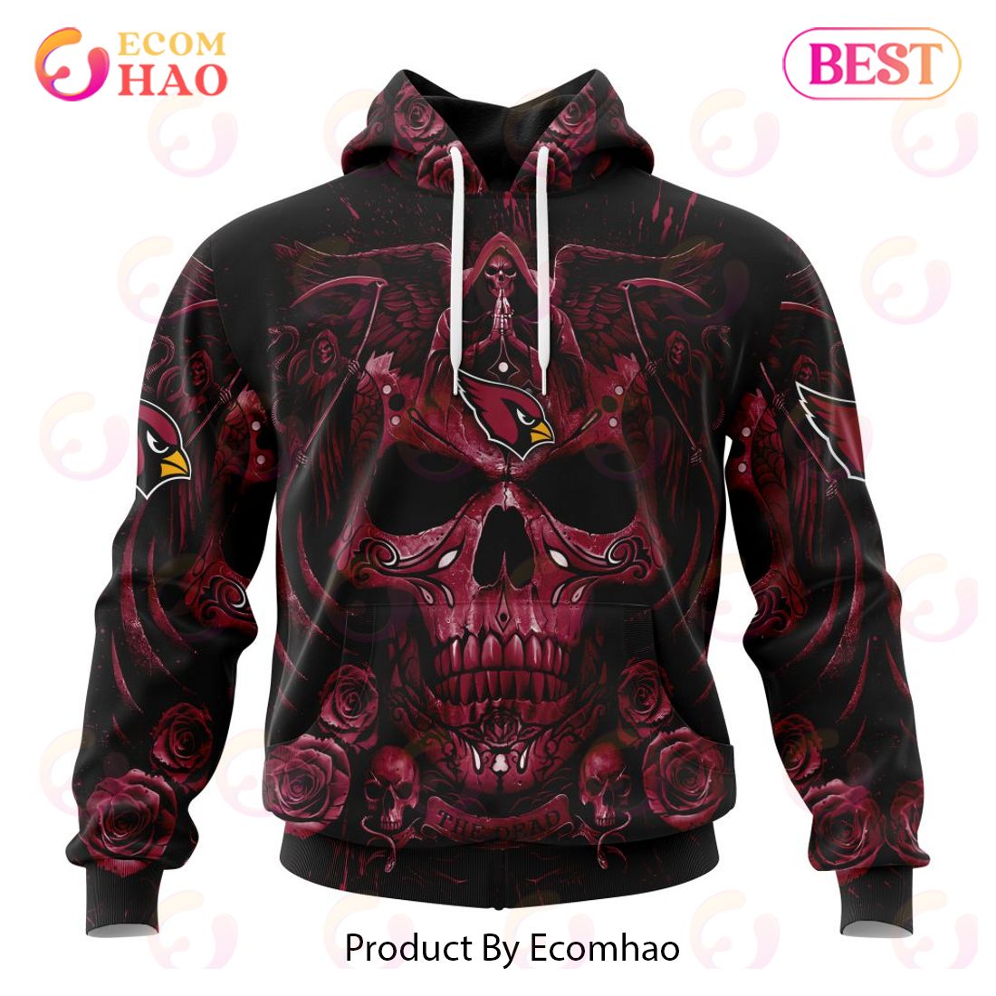 Best NFL Cincinnati Bengals Special Design With Skull Art 3D Hoodie Limited Edition