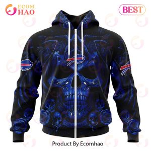 Best NFL Buffalo Bills Special Design With Skull Art 3D Hoodie Limited Edition