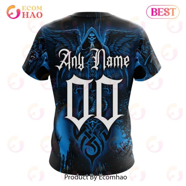 Best NFL Carolina Panthers Special Design With Skull Art 3D Hoodie Limited Edition