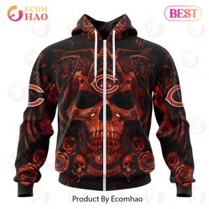 Best NFL Chicago Bears Special Design With Skull Art 3D Hoodie Limited Edition