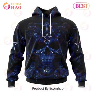 Best NFL Dallas Cowboys Special Design With Skull Art 3D Hoodie Limited Edition