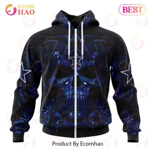 Best NFL Dallas Cowboys Special Design With Skull Art 3D Hoodie Limited Edition