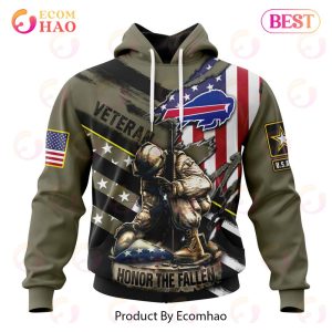 NFL Buffalo Bills Honor Veterans And Their Families 3D Hoodie