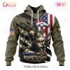 NFL Detroit Lions Honor Veterans And Their Families 3D Hoodie
