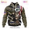 NFL Detroit Lions Honor Veterans And Their Families 3D Hoodie