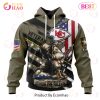 NFL Jacksonville Jaguars Honor Veterans And Their Families 3D Hoodie