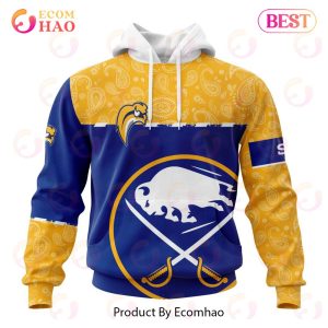 NHL Buffalo Sabres Specialized Jersey Hockey With Paisley 3D Hoodie