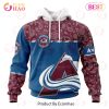 NHL Columbus Blue Jackets Specialized Jersey Hockey With Paisley 3D Hoodie
