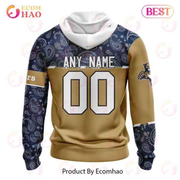NHL Florida Panthers Specialized Jersey Hockey With Paisley 3D Hoodie