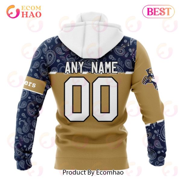 NHL Florida Panthers Specialized Jersey Hockey With Paisley 3D Hoodie