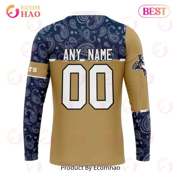 NHL Florida Panthers Specialized Jersey Hockey With Paisley 3D Hoodie