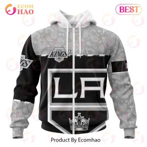 NHL Los Angeles Kings Specialized Jersey Hockey With Paisley 3D Hoodie