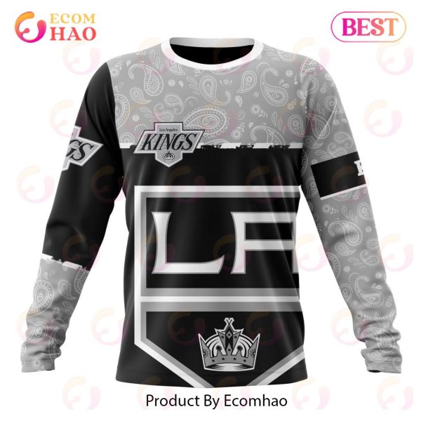 NHL Los Angeles Kings Specialized Jersey Hockey With Paisley 3D Hoodie