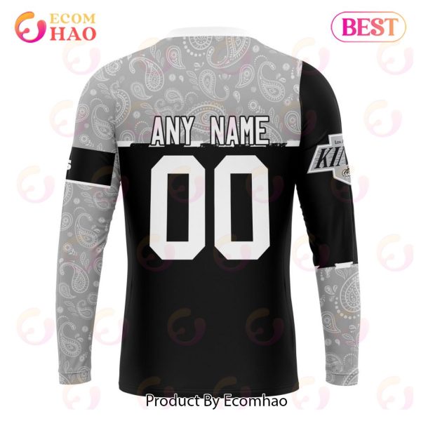 NHL Los Angeles Kings Specialized Jersey Hockey With Paisley 3D Hoodie