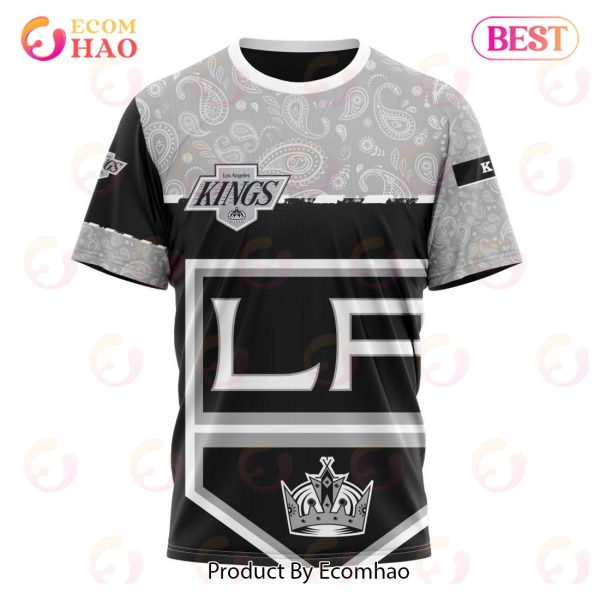 NHL Los Angeles Kings Specialized Jersey Hockey With Paisley 3D Hoodie